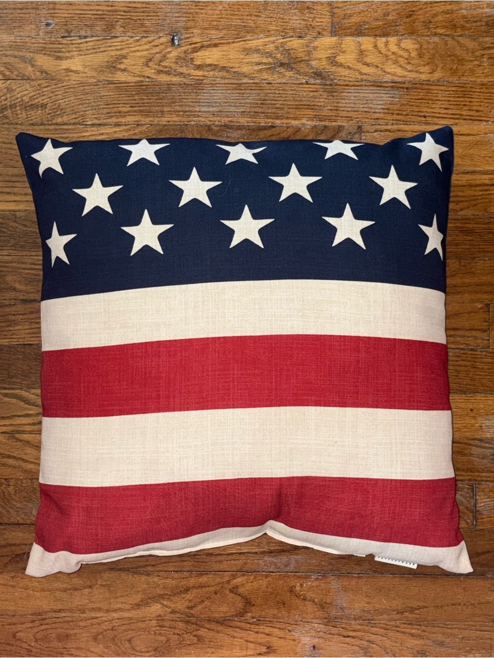 Pottery Barn American Flag Indoor/Outdoor Pillow 22”